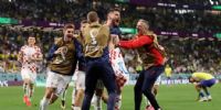 LOCURA CROATA tras la eliminación del Mundial de Qatar 2022.