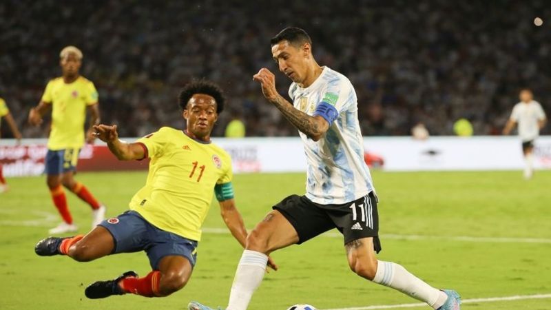 Argentina venció 1-0 a Colombia, con gol de Lautaro