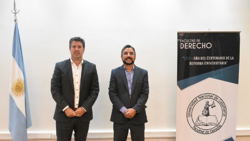 Visita institucional en Derecho