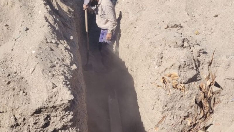 Trabajan para mejorar el servicio de agua y saneamiento en Huaco