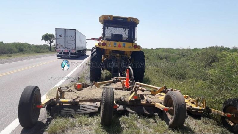 Operario vial fue agredido por un camionero con una maza