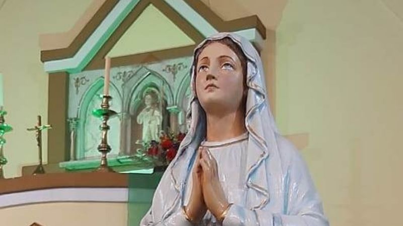 Culminan las fiestas en honor  de Nuestra Señora de Lourdes