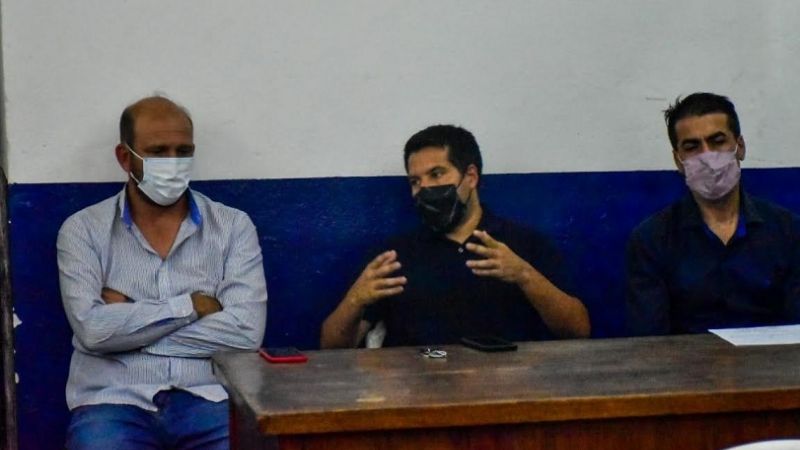 El secretario de Deportes estuvo en la Liga Chacarera