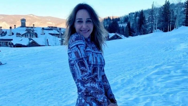 VIDEO: tremendo accidente de Verónica Lozano en Aspen