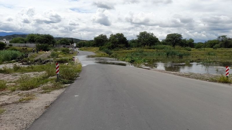Cortan el tránsito por el baden del Camino de la Virgen