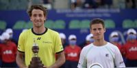 Casper Ruud venció a Diego Schwartzman y es el campeón de campeones.