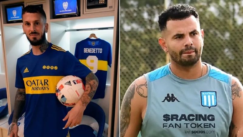 Debutan el Boca de Benedetto y el Racing de Cardona