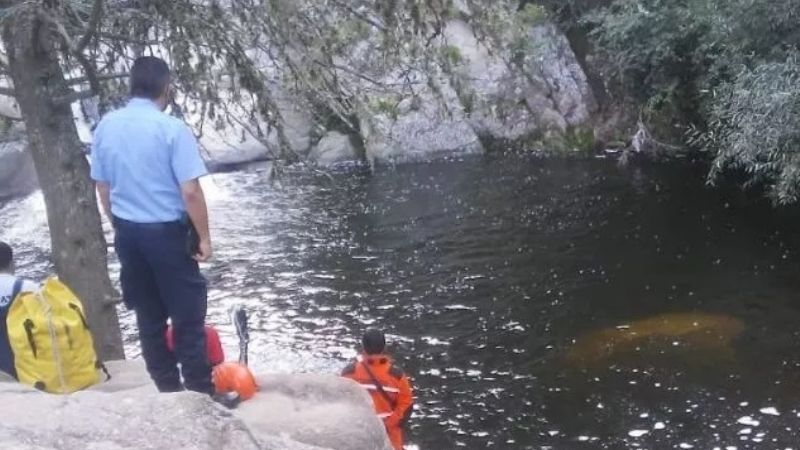 Turista se ahogó tras caer en una olla de La Cumbrecita
