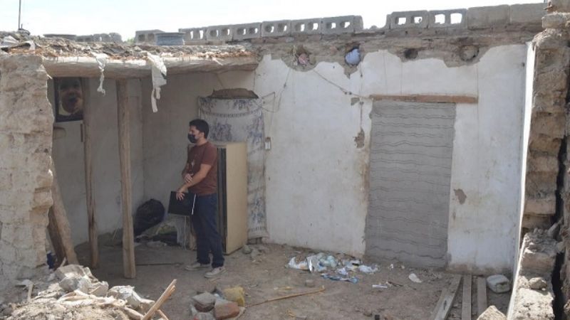 Relevan viviendas afectadas por las lluvias en Santa María