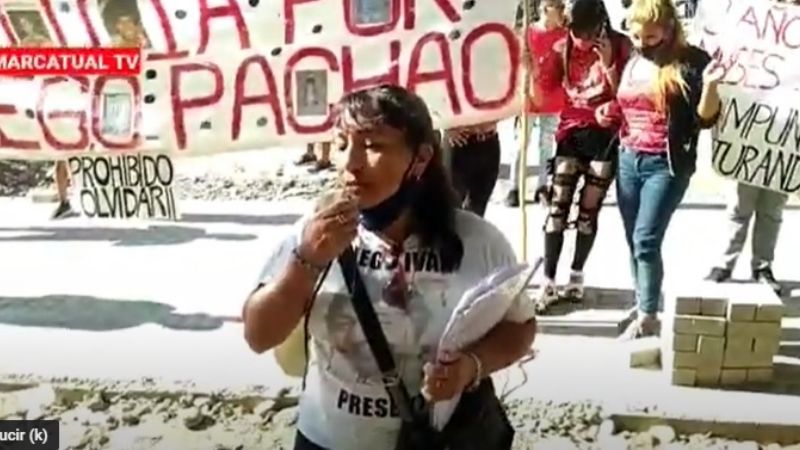 Nueva marcha pidiendo justicia por Diego Pachao