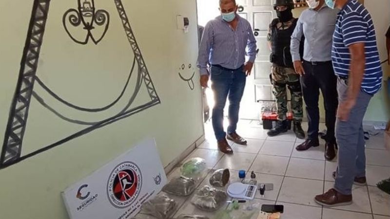 Secuestran casi 8 kilos de marihuana “Kripy”