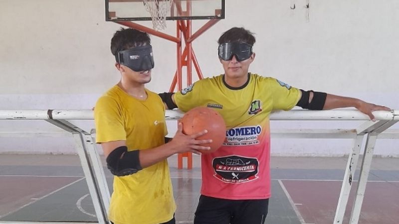 Alumno catamarqueño participará de la Copa América de Goalball