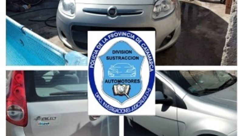 Secuestran un auto robado