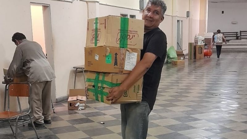 Comenzó el traslado de la Escuelas EDJA