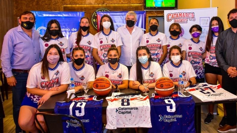 Se presentó el plantel de Catamarca Basket