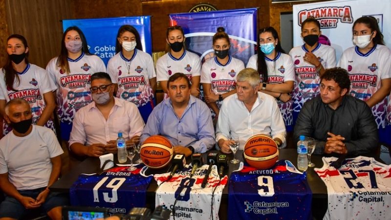 Se presentó el plantel de Catamarca Basket