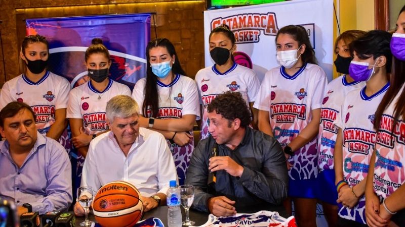 Se presentó el plantel de Catamarca Basket