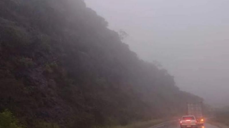 Rutas Nacionales: lluvia y niebla en la 60 camino a Córdoba