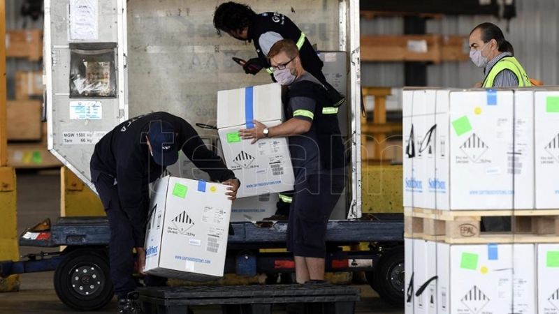 Llegaron 216 mil Pfizer pediátricas y en lo que resta de febrero arribarán 1,5 millones