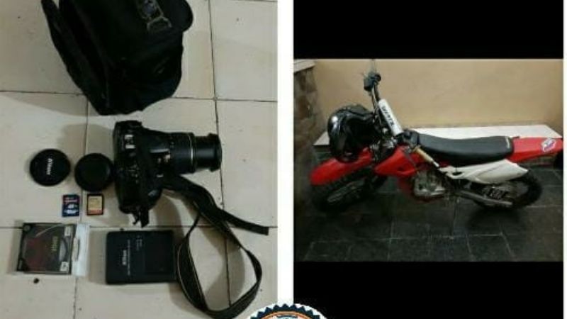 Cayó preso cuando intentaba vender una máquina de fotos robada