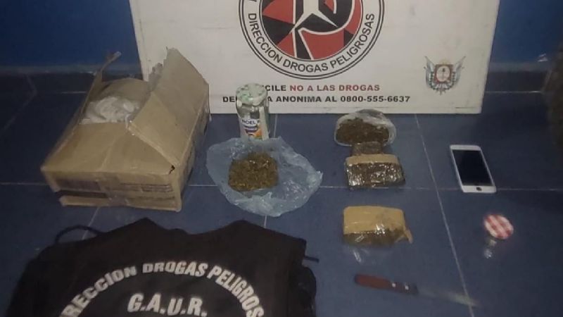 Secuestraron marihuana