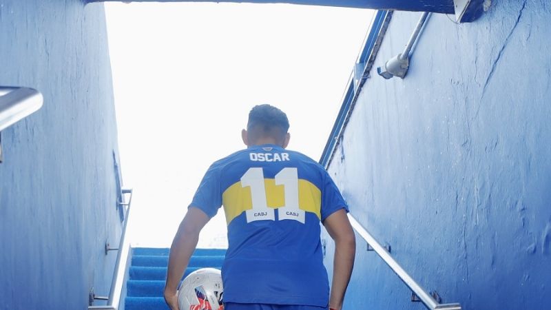 Boca presentó a su último refuerzo: Oscar Romero