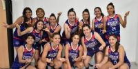 EL PLANTEL DE CATAMARCA BASKET para afrontar el nuevo torneo de la Liga Nacional de Básquetbol Femenino.