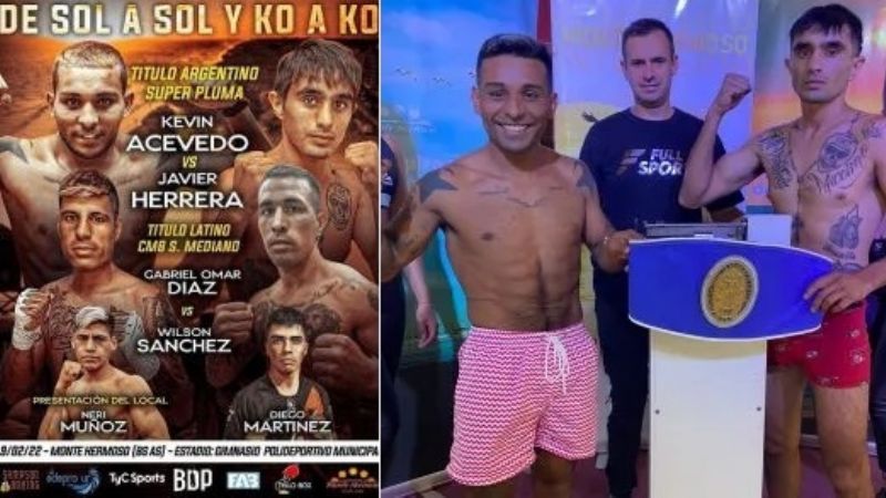 "Johnny" Herrera insiste por el título argentino Superpluma