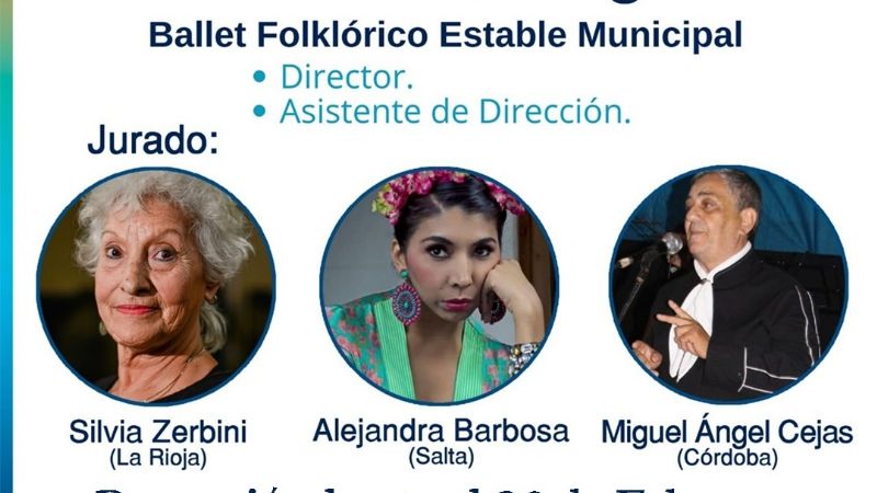 Concurso de cargos para el Ballet Folklórico Municipal