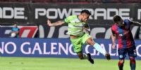 GOLAZO de cabeza de Bou, para abrir el marcador ante San Lorenzo.