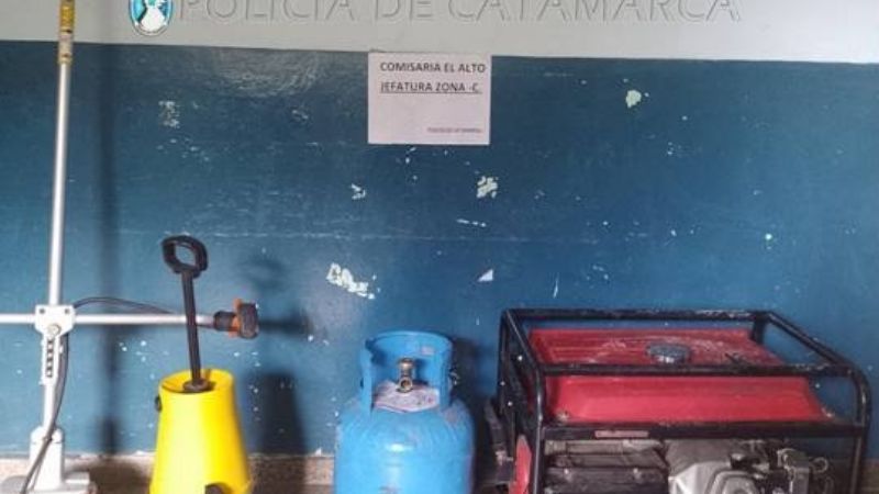 Esclarecen ilícito y recuperan todo lo sustraído