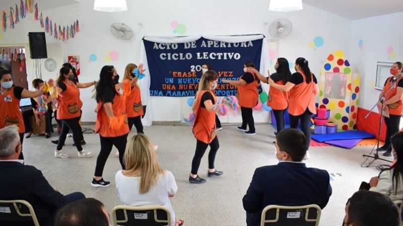 Inauguran el Ciclo Lectivo en el Jardín Maternal de la Cámara de Senadores
