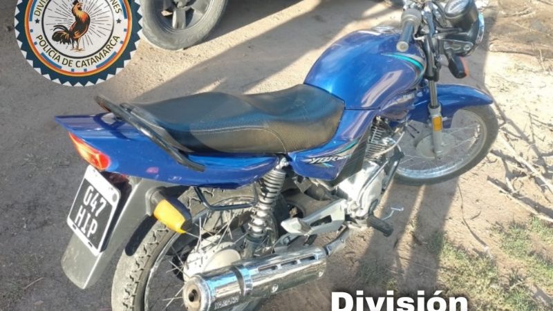 Recuperan dos motocicletas sustraídas