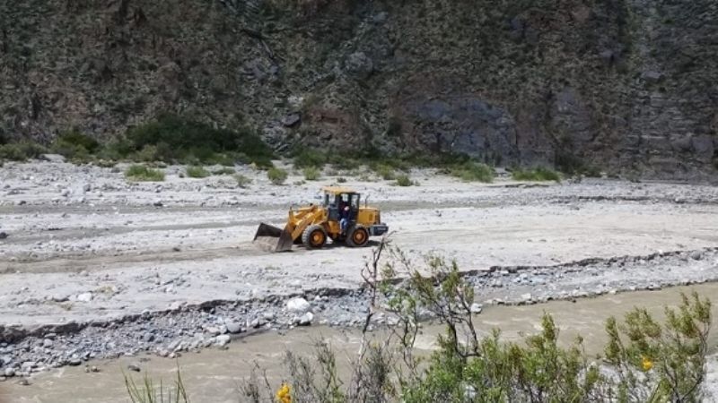 Se rehabilitó el camino a Las Papas