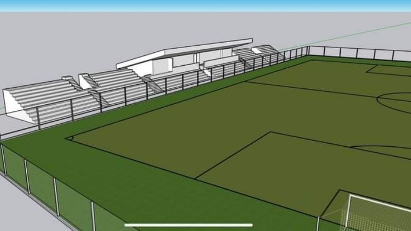 San Lorenzo de Alem anunció obras en su futuro estadio