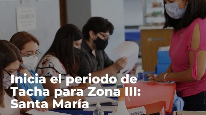 Inicia el Período de Tacha 2022 para docentes de Santa María