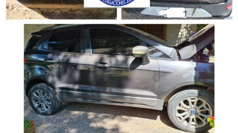 Secuestran un auto con requerimiento judicial