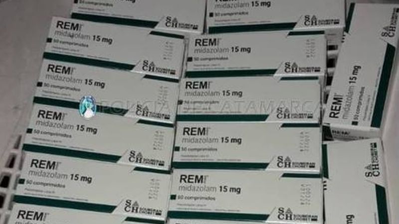 Transportaban ansiolíticos