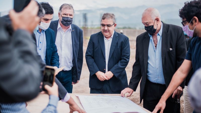 Firman acta de inicio de obra del nuevo edificio del TC