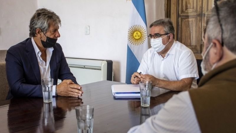 Jalil se reunió con integrantes de un fideicomiso productivo