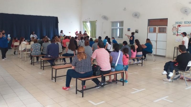 Se cubrieron vacantes para el ingreso a la Escuela de Valle Chico