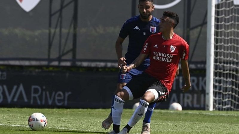 River probó a Matías Suárez en un amistoso con Tigre