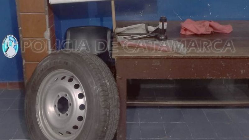 Fue sorprendido robando