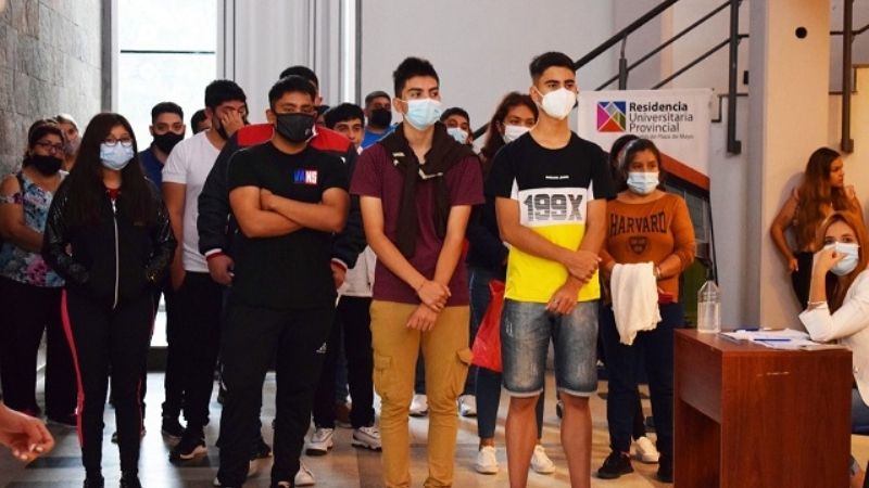 Comienzan a llegar a la Residencia Universitaria los nuevos becados