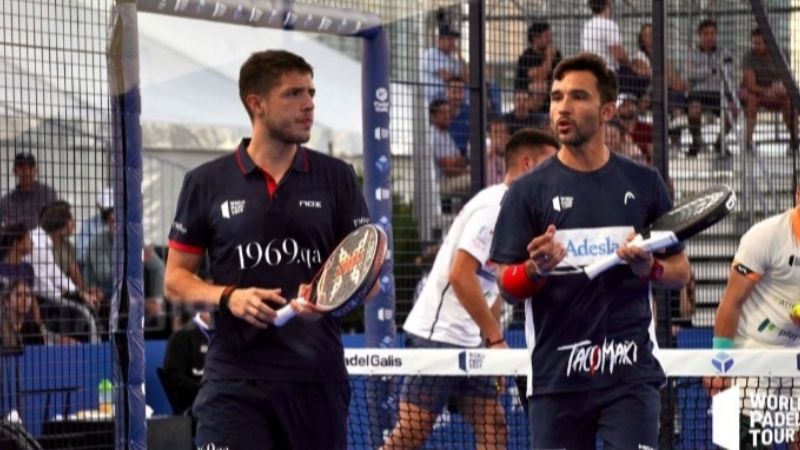 El catamarqueño Agustín Tapia y su compañero Sanyo Gutierrez pasaron a 4tos en Miami