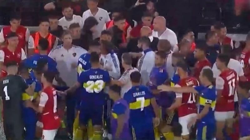 Diluvio y papelón: Independiente 2-Boca 2