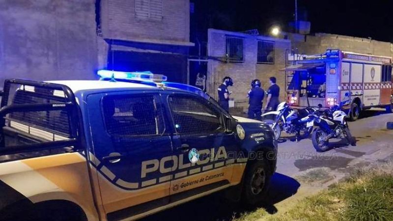 Incendio de una vivienda en la zona oeste de la Capital