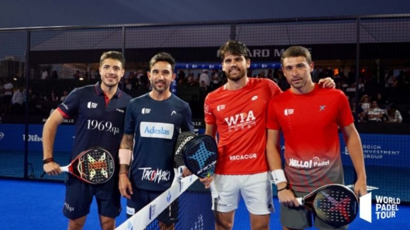 Tapia y Sanyo cayeron en semis y Belasteguin sigue dando cátedra a los 42 años
