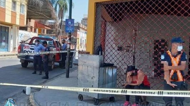 Murió el hombre que se prendió fuego en el centro