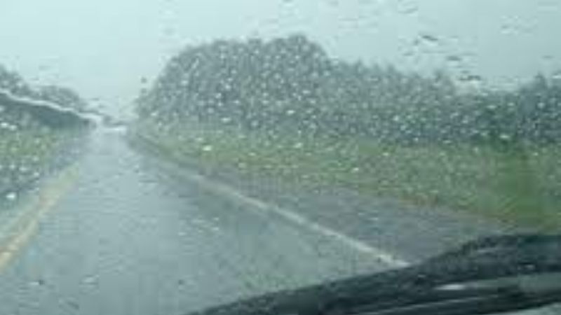 Por lluvia intensa, precaución por rutas nacionales 60 y 157